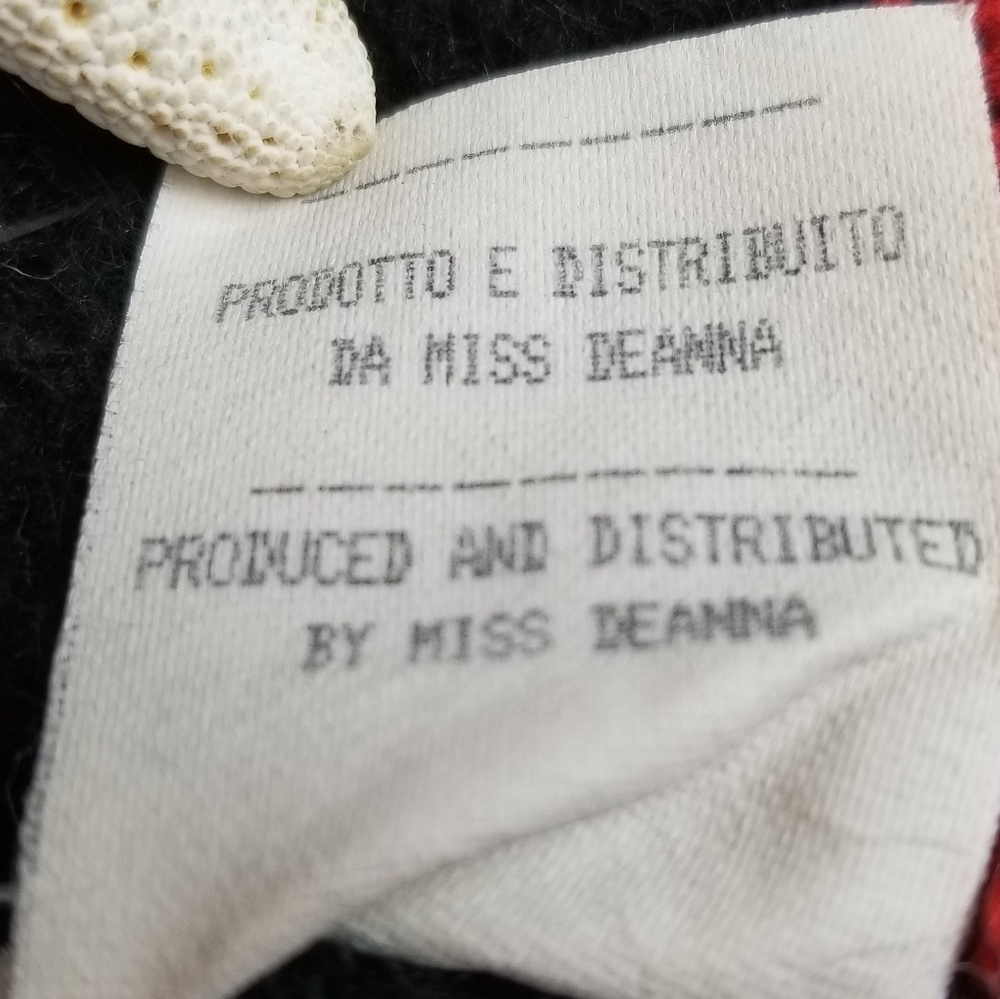 Vintage Miss Deanna cropped Angora zip sweater M - Picture 8 of 8